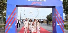 Leyla Əliyeva sərgidən paylaşım etdi - VİDEO