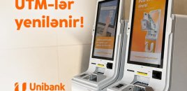 Unibank bankomat şəbəkəsini yeniləyir