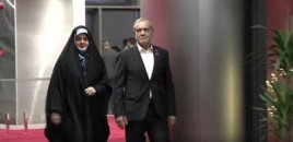 İran Prezidenti qızı ilə Azərbaycan dilində danışdı - VİDEO