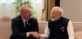 Prezidentin sosial şəbəkə hesabında Modi ilə görüşünə dair paylaşım edildi - FOTO