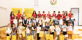 Yelo Bank Cəbrayılda birincilərin məktəb həyəcanına şərik oldu - FOTOLAR