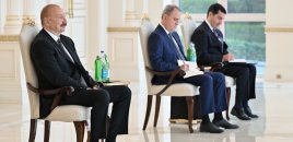 Prezident BMT-nin Azərbaycanda yeni təyin olunmuş rezident əlaqələndiricisini qəbul etdi - FOTOLAR