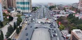 "Şamaxinka" istiqamətində yol açıldı