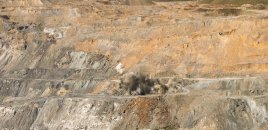 “AzerGold” Söyüdlü (Zod) qızıl yatağında ilk qazma-partlayış əməliyyatını həyata keçirdi - FOTOLAR
