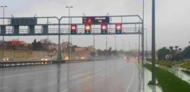 Yağışa görə bu yolda sürət həddi ENDİRİLDİ