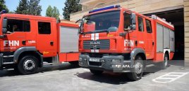 FHN : Ötən həftə 412 yanğına çıxış olub, 41 nəfər xilas edilib - VİDEO