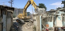 “Sovetski”də söküntü ərazisindən meyit tapıldı