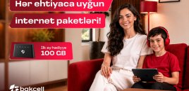 Bakcell-dən Wi-Fi modemi alın, ilk abunəliyiniz pulsuz olsun