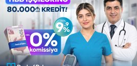 Bank of Baku-da səhiyyə işçilərinə özəl fürsət var: 80.000 AZN-dək kredit 0 % komissiya ilə
