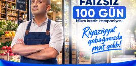 Bank Respublika sahibkarlara “FAİZSİZ 100 GÜN” kampaniyasına start verib