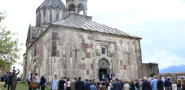 Alban-Udi xristian dini icması diplomatik korpusun azad olunmuş ərazilərə səfərinə Ermənistanın revanşist münasibətini qınayıb