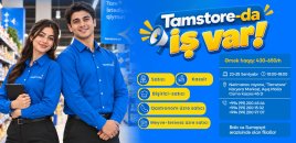 Tamstore Marketlər Şəbəkəsində iş imkanları sizləri gözləyir