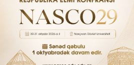 Doktorant və gənc tədqiqatçıların 29-cu Respublika elmi konfransı keçiriləcək