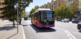 Bakıda daha bir küçədə avtobuslar üçün xüsusi zolaq yaradıldı