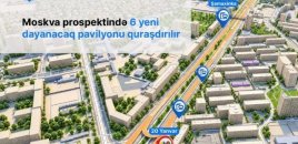 Bu istiqamətdə 6 yeni dayanacaq pavilyonu quraşdırılır
