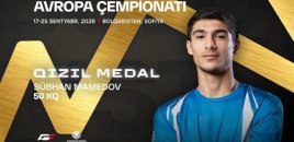 Sübhan Mamedov Avropa çempionu oldu - FOTO