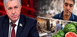 Deputatla insident yaşayan həmin qarpız satanın işsizliyi həll olundu