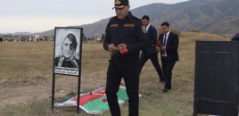 Xocalıda 27 Sentyabr - Anım Günü ilə bağlı Şəhidlər xiyabanı ziyarət olunub - FOTO