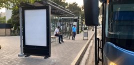 Bakının bu ərazilərində yeni dayanacaqlar quraşdırılıb