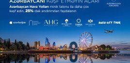 AZAL-dan Turizm İşçiləri Günü münasibətilə sərnişinlərə xüsusi TƏKLİF