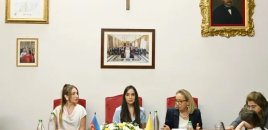 Leyla Əliyeva daha bir görüş keçirdi - FOTOLAR