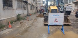 Bakıda içməli su xəttində qəza - Əraziyə texnika cəlb edildi