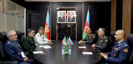 Azərbaycan və İran arasında hərbi sahədə əlaqələr müzakirə edilib