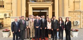 Türkiyənin Ali Təhsil Şurasının sədri Türkiyə–Azərbaycan Universitetini ziyarət etdi