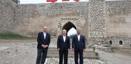 Yaşar Gülər, Zakir Həsənov və İrakli Çikovani Şuşada olublar