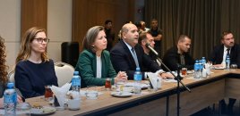Aİ Şurasının nümayəndə heyətinə Ağdamda aparılan quruculuq barədə məlumat verilib