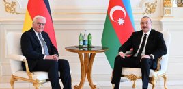 Azərbaycan lideri Almaniya Prezidentini təbrik edib