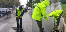 Həssas ərazilərdə yağış sularının toplanmasının qarşısı alınır - Fotolar