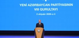 Prezidentin sosial şəbəkə hesablarında YAP-ın VIII Qurultaydakı çıxışı ilə bağlı videoçarx paylaşılıb - VİDEO