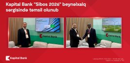 Kapital Bank nümayəndələri “Sibos 2026” çərçivəsində 30-dan çox işgüzar görüş keçirib