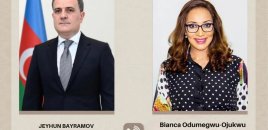 Azərbaycan-Nigeriya münasibətlərinin inkişaf perspektivləri barədə fikir mübadiləsi aparılıb
