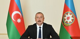 İlham Əliyev itkin düşmüş şəxslərlə bağlı Bakıda keçirilən beynəlxalq konfrans iştirakçılarına müraciət edib