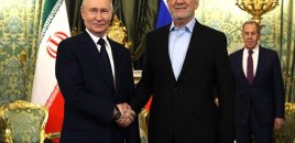 Rusiya və İran prezidentləri Yaxın Şərqdəki vəziyyəti müzakirə edib