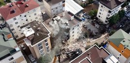 İstanbulda çökmüş bina ilə bağlı maraqlı fakt - Foto