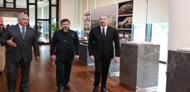 İlham Əliyev və Ramzan Kıdırov “Bakı Ağ Şəhər”də olublar
