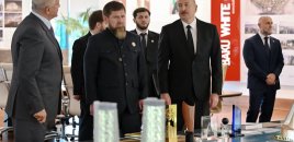 İlham Əliyev və Ramzan Kıdırov “Bakı Ağ Şəhər”də olublar