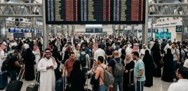 Ər-Riyad hava limanı hücumlardan sonra fəaliyyətini dayandırıb