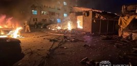 Rusiyanın Ukraynanın iki şəhərinə zərbələri nəticəsində 6 nəfər ölüb, yaralılar var