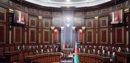 Yeni təyin olunmuş hakimlər Ali Məhkəmədə and içiblər