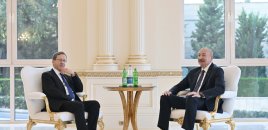 Prezident İlham Əliyevin İsrail Prezidenti ilə görüşü olub
