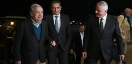 Antonio Quterreş Ermənistana səfər edib