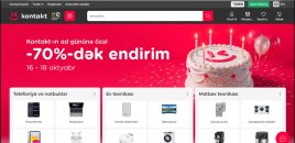 “Kontakt”dan ad günü sürprizi: kontakt.az-da yenilik var!
