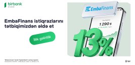 Birbank Invest vasitəsilə “EmbaFinans” BOKT istiqrazlarına investisiya etmək imkanı