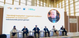 “Qarabağ həqiqətləri: rəqəmsal medianın imkanları və sosial təsiri” mövzusunda panel görüşü keçirilib