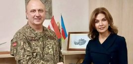 Azərbaycanla Latviya arasında müdafiə sahəsində əməkdaşlıq müzakirə olunub