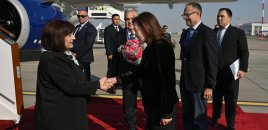 Sahibə Qafarova Qırğız Respublikasında səfərdədir